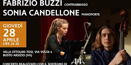 FABRIZIO BUZZI, contrabbasso SONIA CANDELLONE, pianoforte