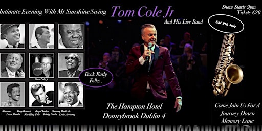 Tom Cole Jr Live @ The Hampton Dublin