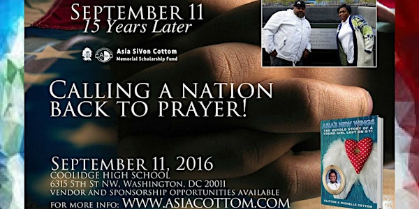 September 11, 15 Years Later: Calling A Nation Back to Prayer