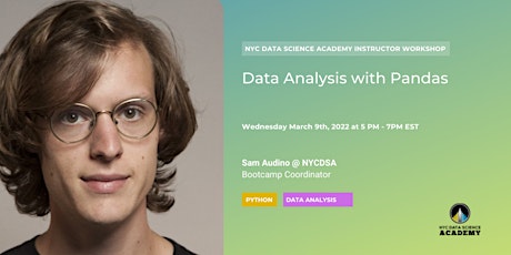 Data Analysis with Pandas primary image