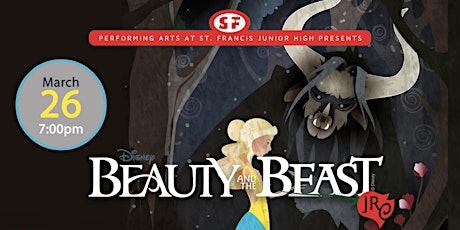 Beauty and the Beast - March 26 at 7:00pm