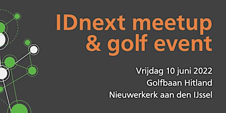 IDnext meetup - Golf 2022 tickets
