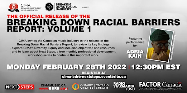The Official Release of the Breaking Down Racial Barriers Report – Volume 1
