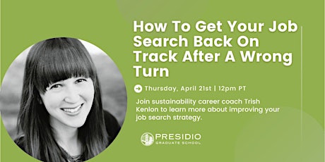 How To Get Your Job Search Back On Track After A Wrong Turn