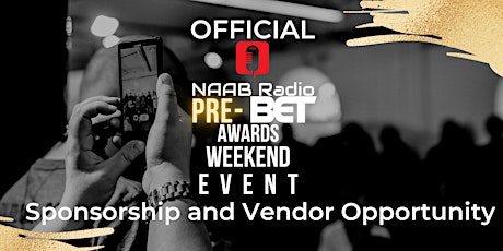 NAAB Radio Pre-BET Awards Sponsorship & Vendor Opportunity tickets