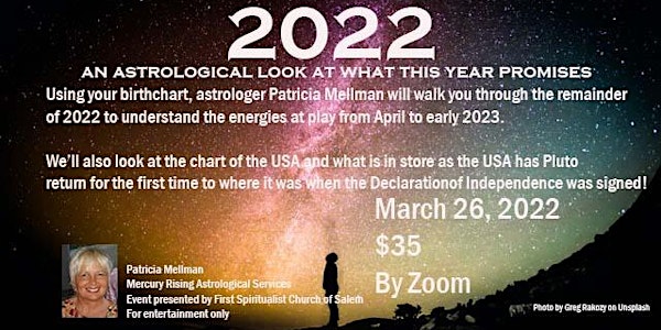 Your Astro Year 2022 (to March 2023)