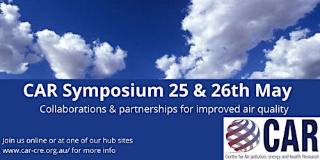 CAR symposium 2022 - Collaborations & partnerships for improved air quality