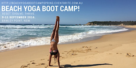 BEACH YOGA BOOT CAMP - Spring 2016! primary image