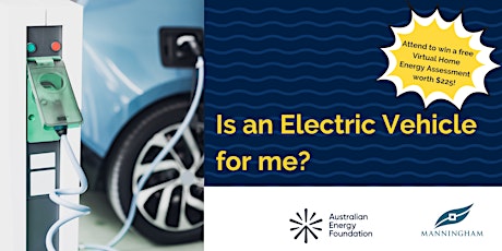 Is an Electric Vehicle for me? - Manningham Council tickets