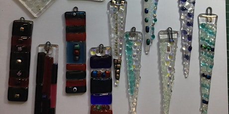 Fused glass Christmas Decorations with Sarah Hunt