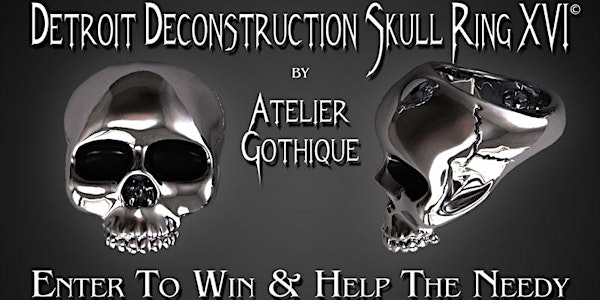 The Atelier Gothique Detroit Deconstruction Skull Ring XVI Giveaway 2016