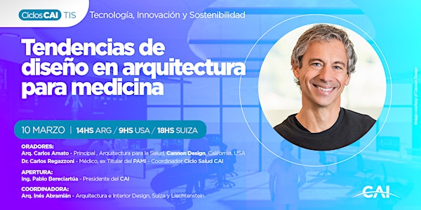 Ciclo TIS - Tendencias de diseño en arquitectura para medicina.