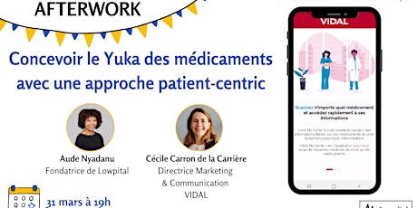 Afterwork Concevoir le Yuka des médicaments avec l'approche patient-centric