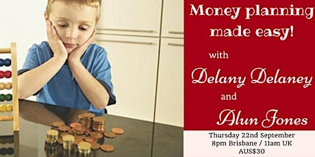 Money Planning Made Easy - with Delany and Alun primary image