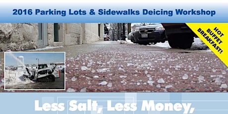 2016 Parking Lots & Sidewalks Deicing Workshop primary image