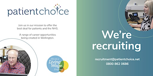 Patient Choice - recruitment opening evening