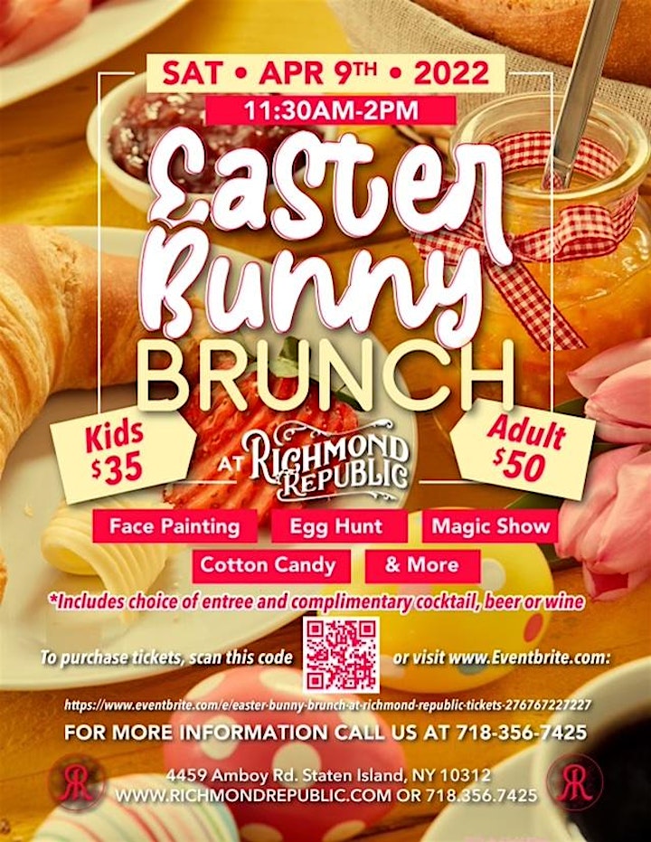 Easter Bunny Brunch at Richmond Republic image
