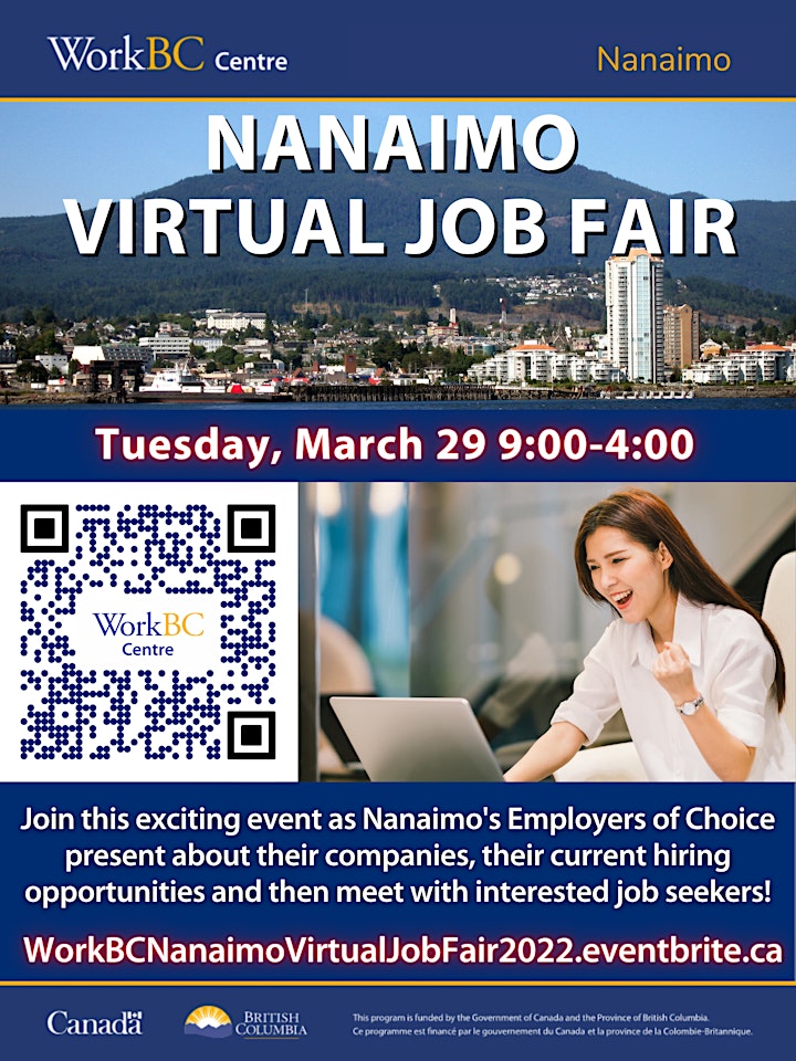 
		WorkBC Nanaimo Virtual Job Fair 2022 image
