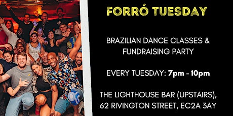 4 week Beginner Brazilian Partner Dance Course with Forró Foundations