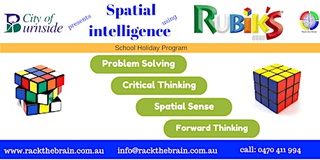 Spatial Intelligence using Rubik’s Cube ( 8 yrs and above) primary image
