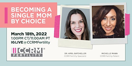 IG LIVE: Becoming a Single Mom By Choice primary image