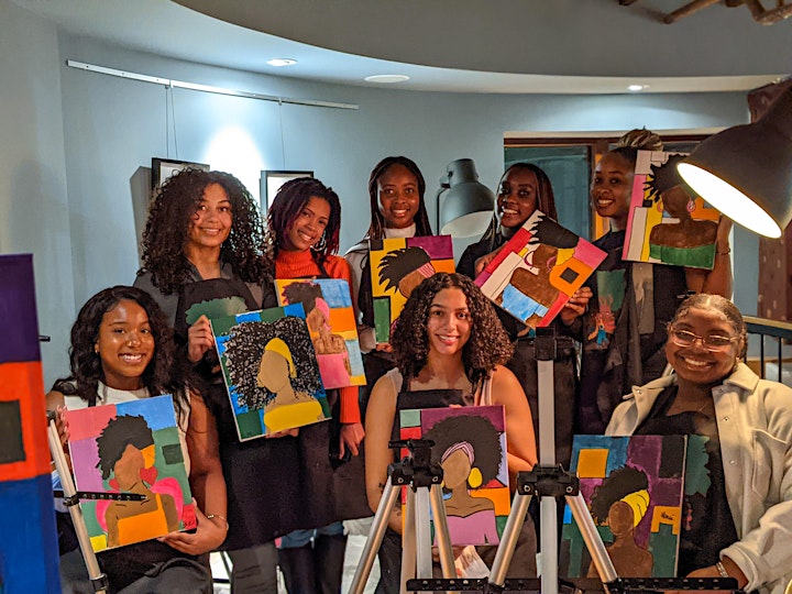 Africa Day Paint & Sip image