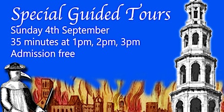 The Great Fire Anniversary Special Guided Tours at St Bride's Sun 4 Sep primary image