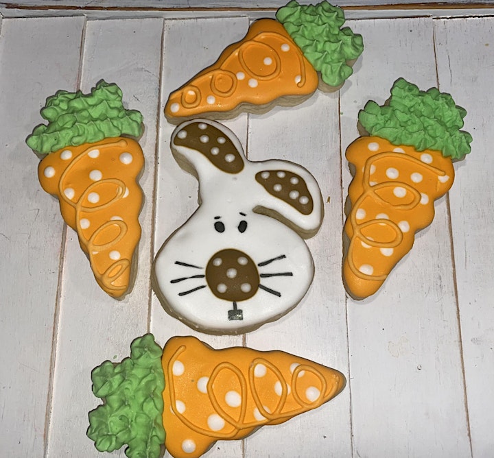 
		Easter themed cookie decorating class image
