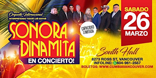 La Orquesta Internacional Sonora Dinamita en Vanco primary image