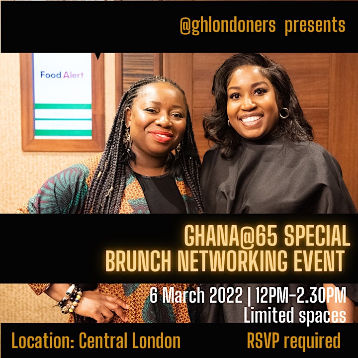 Ghana@65 Brunch Networking Event - organised by Ghanaian Londoners Network image