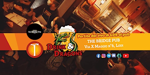 Drink & Dragons. 14 Marzo 2022 primary image