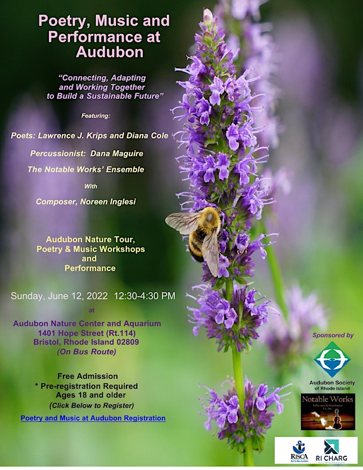 Poetry, Music and Performance at Audubon image