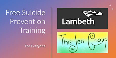 Free Suicide Prevention Training for Lambeth tickets