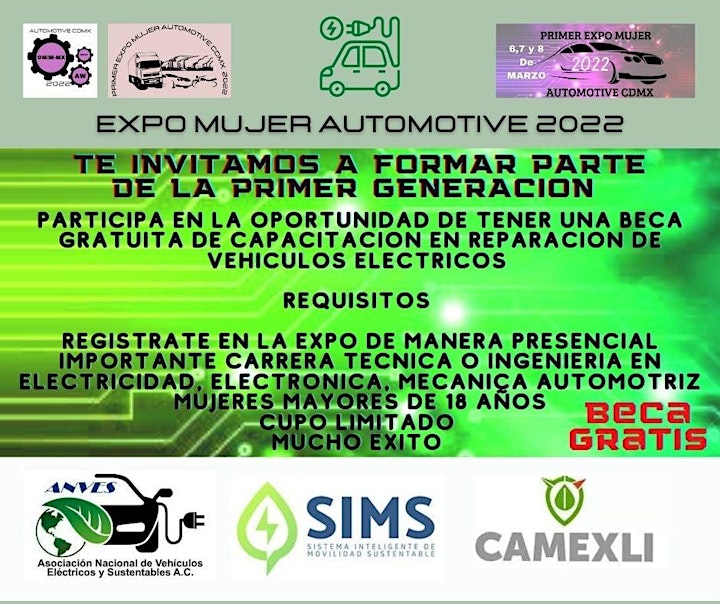Imagen de PRIMER EXPO MUJER AUTOMOTIVE  CDMX 2022