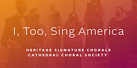 The Heritage Signature Chorale 22nd Annual Concert: My Spirit Sings tickets