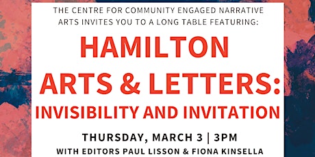 Long Table featuring Hamilton Arts & Letters