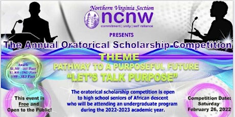 2023 NOVA NCNW Oratorical Scholarship Competition