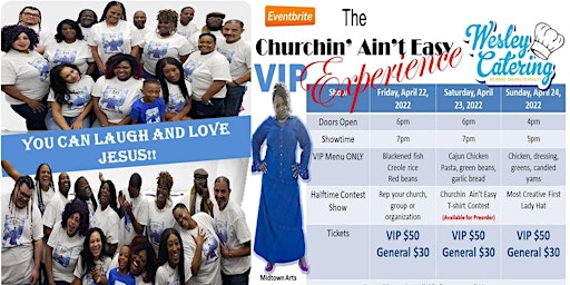 Copy of Churchin Ain't Easy Stageplay primary image