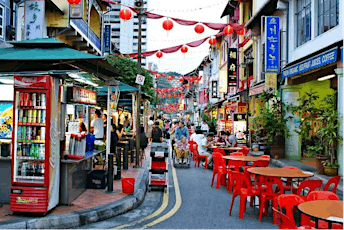 Chinatown in the morning - food stalls, market, shops etc. tickets