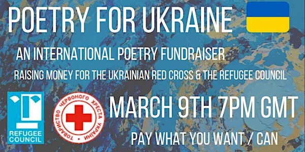 Poetry for Ukraine - An international poetry reading & fundraiser