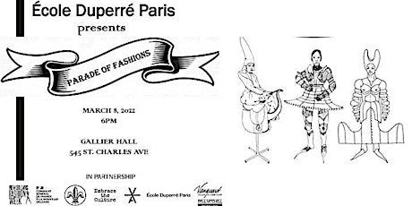 Primaire afbeelding van ECOLÉ DUPERRÉ PARIS PRESENTS   "PARADE OF FASHIONS"