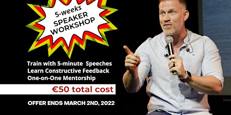 5 Weeks Public Speaking Workshop