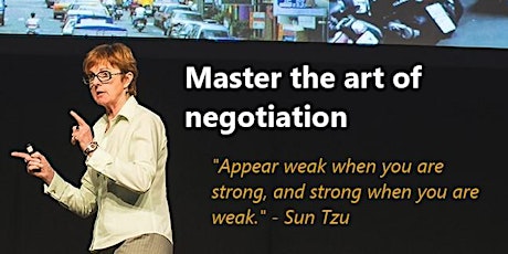 Negotiation Skills Workshop–'The Art of War' (Workbook, Lunch, MT & AT ) tickets