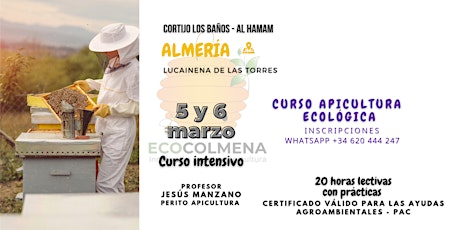Curso de apicultura en Almería