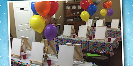 Drop Off Paint Party - September 25, 2016 - 4 pm to 7 pm (ages 6 and up) primary image