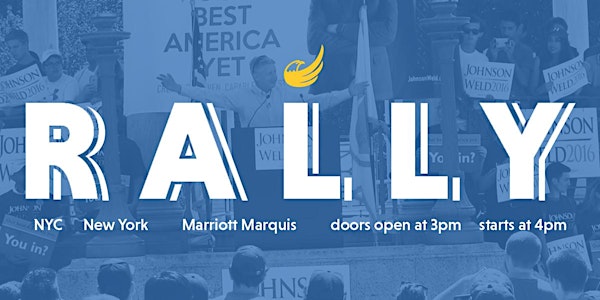 NYC Rally with Governors Johnson & Weld