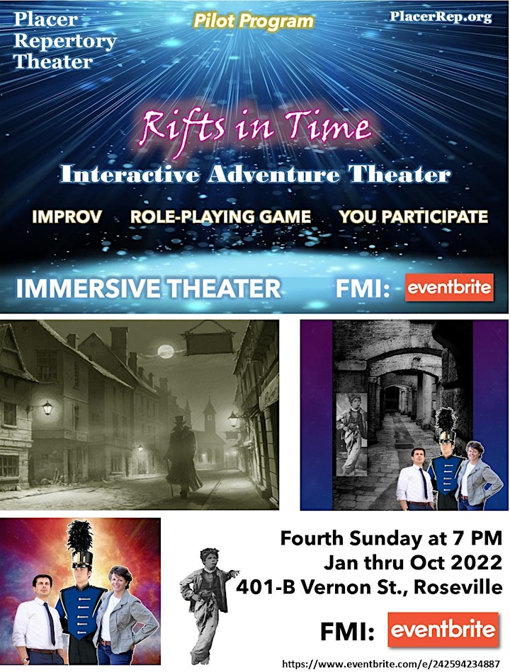 Pilot Program - RIFTS IN TIME: Interactive Adventure Theater image