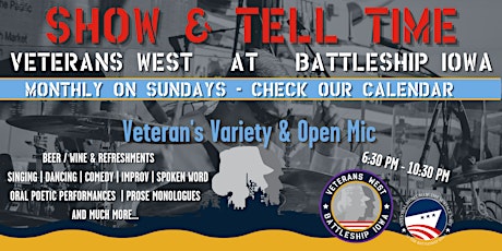 Show & Tell Time: Veterans Variety & Open Mic Night