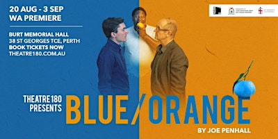 THEATRE 180 presents Blue/Orange by Joe Penhall