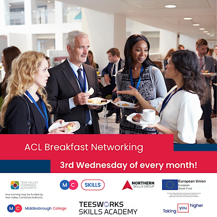 Adult & Community Learning Breakfast Networking image